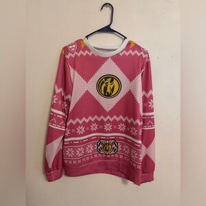 Power Rangers Pink Sweatshirt